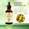 Tropical Holistic 100% Pure Organic Marula Oil 2 oz - Luxury Cold Pressed Unrefined Face Moisturizer For Skin, Hair, Body Care