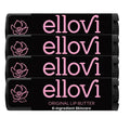 Ellovi Natural Lip Butter Lip Balm - Original - Pure Enough to Eat - Made With Just 6 Vegan Ingredients - 100% Natural & Organic Moisturizing Lip Care for All Day Hydration (4-Pack)