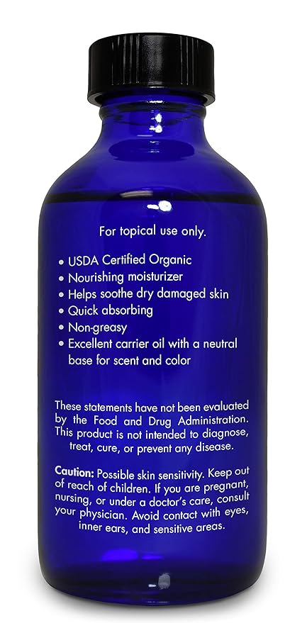Organic, Fractionated Coconut Oil, for Skin, Essential Oils – 100% Pure, Fractionated Coconut Oil, by Zongle Therapeutics, 4 OZ