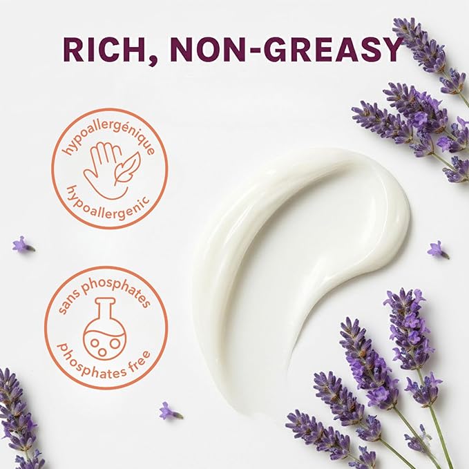 Caprina Goat’s Milk Body Lotion, 500 ml (16.9 oz), LAVENDER OIL, Soothing Daily Moisturizer for Normal to Dry Skin