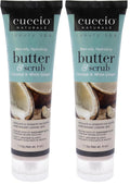 Cuccio Naturale Butter Scrub - Exfoliates And Hydrates - For Softer, Radiant Looking Skin - Infuses Moisture Into Dry Skin - Non-Oily 24 Hour Hydration - Creamy - Coconut And White Ginger - 4 Oz
