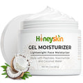 Honeyskin Gel Moisturizer for face – Lightweight Water Gel Infused with Coconut water with Niacinamide & Peptides for Deep Hydration – Hypoallergenic Face Moisturizer for Women 2oz