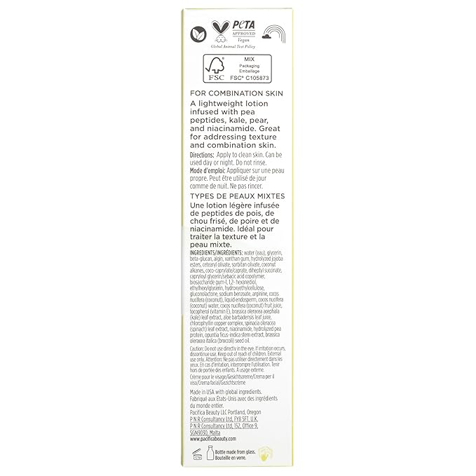 Pacifica, Lotion Refining Kale Smoothie, 1.7 Fl Oz
