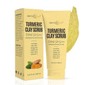 Turmeric Clay Scrub – Exfoliate, Brighten, and Refresh Your Skin with Turmeric. Achieve a Smooth, Radiant Complexion by Removing Dead Skin Cells and Impurities for a Natural Glow 5.07 Fl oz.