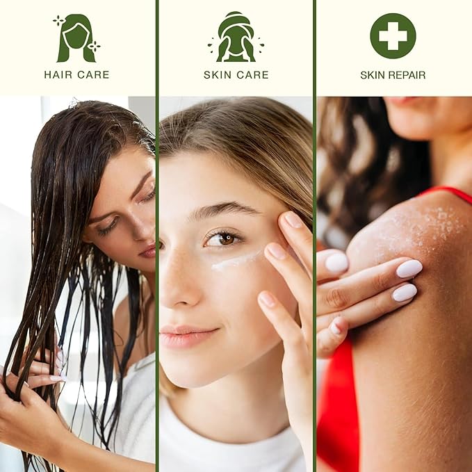 Green Leaf Naturals Amazing Aloe Vera Gel - Freshly Cut, 100% Pure Aloe, Premium Quality, Vegan, Unscented - Natural Sunburn Relief, After Shave, Skin, Face & Hair Care (two 8oz bottles) 16oz