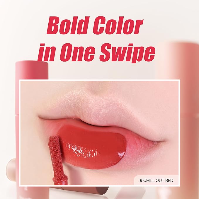 Touch in Sol Vegan Again Blur Core Lip Tint (#Brick Hazel) - Long Lasting, High Pigment Velvet Matte Lip Stain – Lightweight Smooth Blur Finish