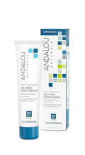 Andalou Naturals Acai + Kombucha Oil-Free Moisturizer, White Tea, 2.1 Fl Oz