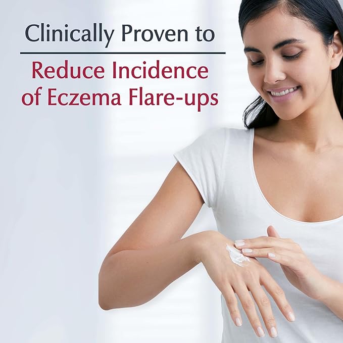 Eucerin Eczema Relief, Full Body Lotion, Moisturizing Eczema Cream with Colloidal Oatmeal (Skin Protectant) and Ceramide 3, 8 Oz Tube