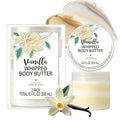 Vanilla Whipped Body Butter, Shea Body Butter for Women Dry Skin, Natural Vanilla Lotion for Body Moisturizer-Deep Moisturizing and Softening-3.4 floz+6.8 floz(100ml+200ml)