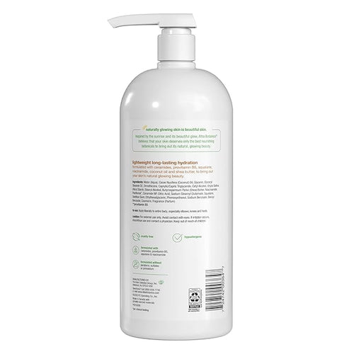 Alba Botanica Daily Moisturizing Lotion, Dry to Very Dry Skin, with Shea Butter and Coconut Oil, 32 Oz (Packaging May Vary)
