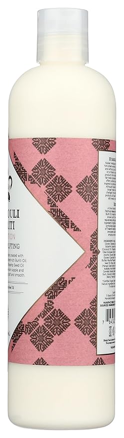 Nubian Heritage Body Lotion with Shea Butter and Rose Hips Lotion PATCHOULI & BURITI,13 fl oz