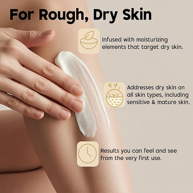 Vivo Per Lei Shea Body Butter with Brazilnut & Vanilla, Enriched with Hyaluronic Acid, Vitamin C, & Aloe Vera For Dry Skin, Pack Of 1, 9.87 Oz