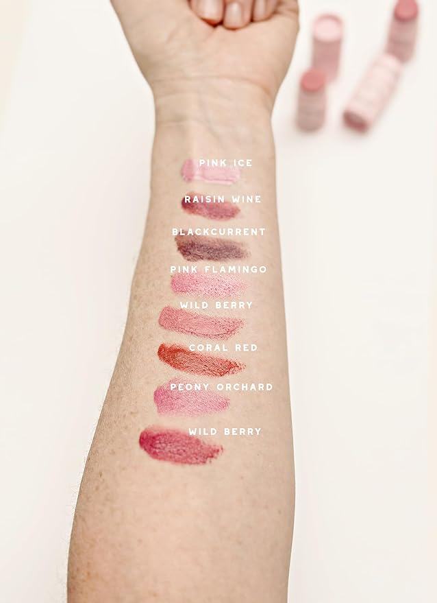 / Natural Tallow Lipstick/Tint - Buildable Natural Color (Raisin Wine)