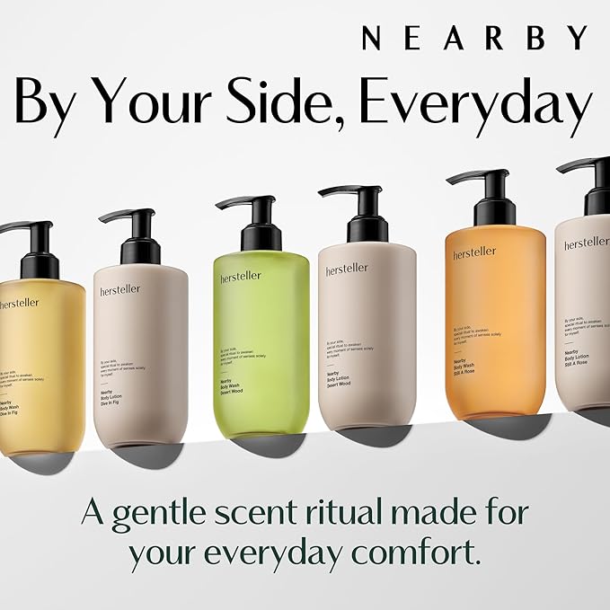 Hersteller Nearby Still A Rose Vegan Body Lotion 10.1 fl oz - Zero-Irritation Eco-Ceramide Formula with 100% Recyclable Packaging, Non-Sticky Moisturizing