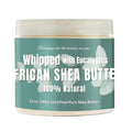 RA COSMETICS Whipped Shea Butter with Eucalyptus Oil – 100% Unrefined Shea Body Butter from Ghana – Moisturizes Skin, Nourishes & Conditions Hair – Softens and Smooths Lips, Hands & Feet – 12oz