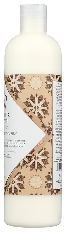 NUBIAN HERITAGE Raw Shea Butter Body Lotion, 13 FZ