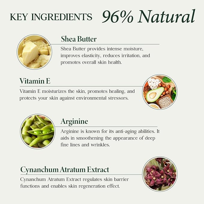 CLARA'S NEW YORK Barrier Shea Butter Facial Serum with Vitamin E – Hydrating & Soothing Daily Face Serum – Made in USA 30ml (1 Fl Oz)