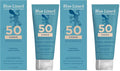 Blue Lizard Sheer Mineral SPF 50 Sunscreen Lotion, Zinc Oxide, 100% Mineral Formula, Nourishes with Australian Desert Lime and Peach, Paraben-Free, Fragrance-Free, 3 fl oz, (Pack of 2)