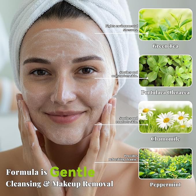 Hydrating Gel Facial Cleanser, 10.1 oz & 3.4 oz Travel Size, Fragrance Free, For Normal to Dry & Sensitive Skin (2, 13.5Fl oz)