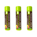 Panama Jack Sunscreen Lip Balm - SPF 45, Broad Spectrum UVA-UVB Sunscreen Protection, Prevents & Soothes Dry, Chapped Lips, Tropical, Pack of 3