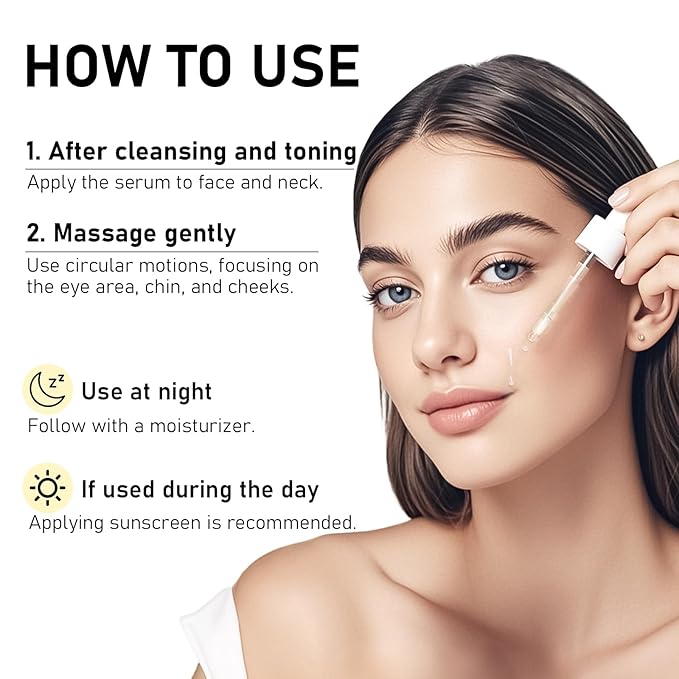 2% Retinol Serum for Face - Retinol 2% in Squalane for Reduce Wrinkles & Fine Lines - Improve Skin Tone with Hyaluronic Acid, Vitamin E & Niacinamide - Facial Serum for All Skins, 30ml