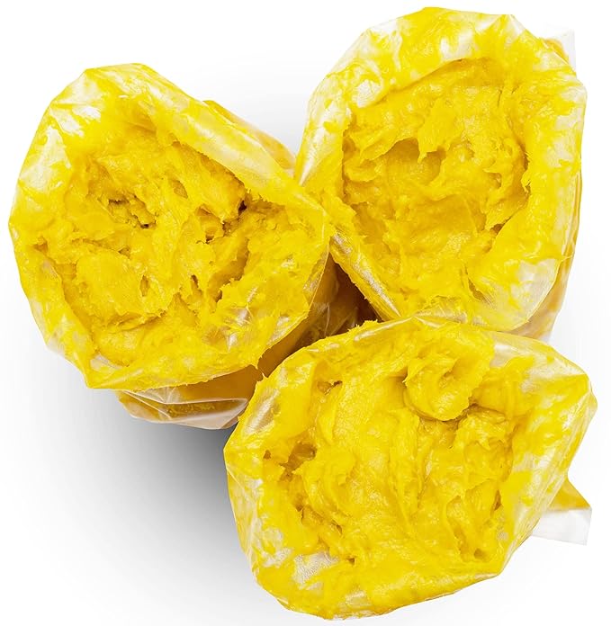 MGL Naturals Unrefined African Shea Butter Yellow Creamy 2.2 lb. 100% Pure, Raw, Grade A, Vegan, & Organic. Moisturizing butter for all skin types and hair textures. (2.2 lb)