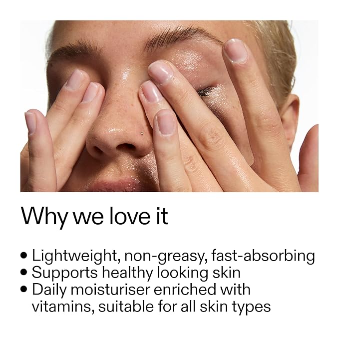 The INKEY List Vitamin B, C And E Moisturizer, Daily Moisturizer for Healthy Looking Skin, Vegan, Cruelty-Free, 1.7 oz