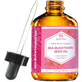 Leven Rose Sea Buckthorn Seed Oil, 100% Pure Unrefined Cold Pressed for Hair Skin and Nails (2 oz)