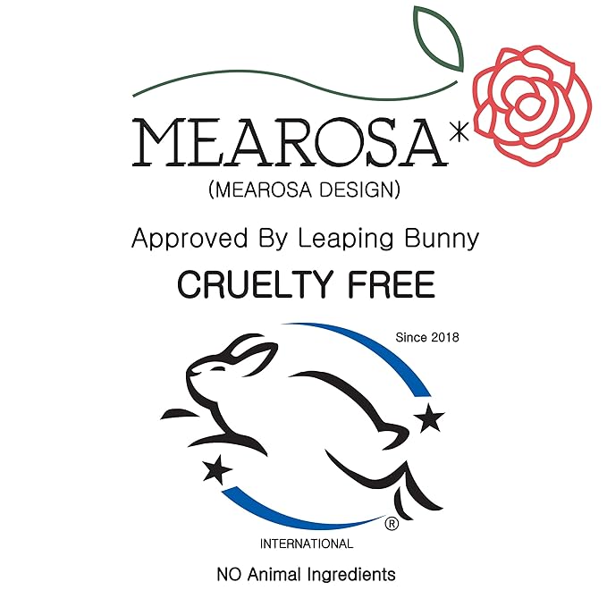 MEAROSA* Dermatologically tested, 8.5% Hyaluronic Acid, Niacinamide, Vitamin E Vegan Formula Essence facial sheet masks Premium Quality Sensitive Skin [6Sheets]
