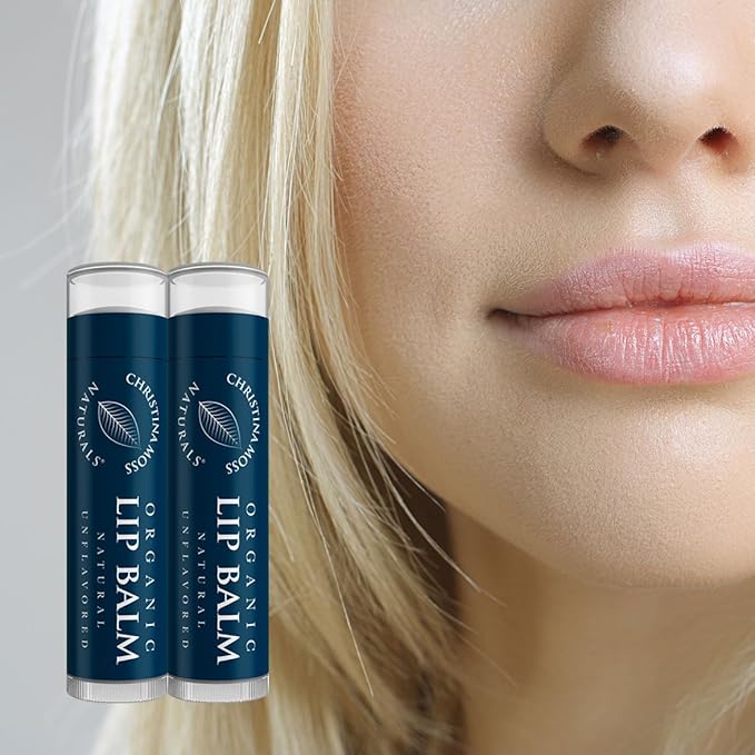 Christina Moss Naturals Lip Balm, Natural and Organic Ingredients