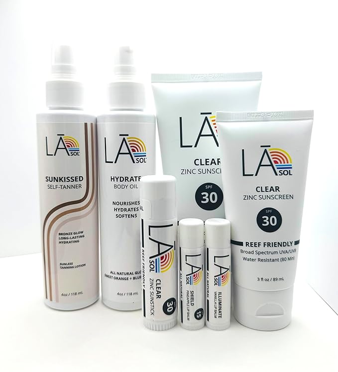 CLEAR Mineral Zinc Sunscreen – Broad Spectrum UVA/UVB SPF 30 (5.5 oz)