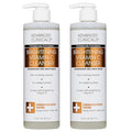 Advanced Clinicals Gentle Vitamin C Face Wash For Women & Men | Citrus Scented Gel Facial Cleanser Soap | Aloe Vera + Ferulic Acid Hydrating Foaming Wash For Cleansing Dirt & Oil, 11.75 Fl Oz, 2PC