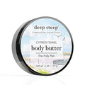 Deep Steep Body Butter, 6 oz – Rich Moisturizer with Ceramides, Coconut Oil, Argan Oil & Aloe Vera – Vegan, Clean Beauty, Smooth & Hydrated Skin (6 Ounces, Cypress Fennel)