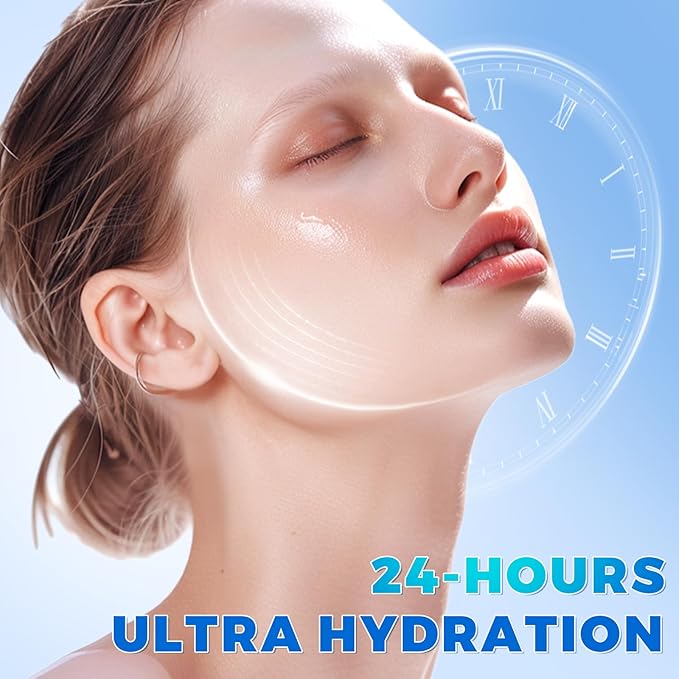 3% Pure Hyaluronic Acid Face Serum, Ultra-Hydrating Vials, 24 Hour Hydrate & Reduce Wrinkles, Anti Aging Serum,Moisturizer for Dry & Sensitive Skin(1.2 fl.oz/30pcs)