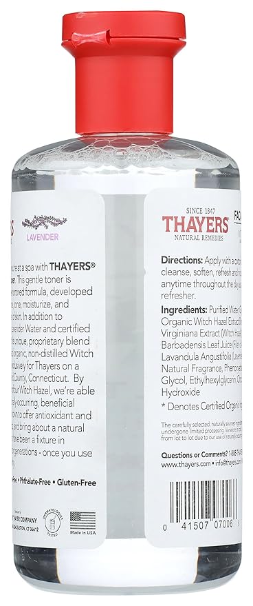 THAYERS Lavender Witch Hazel Toner, 12 FZ