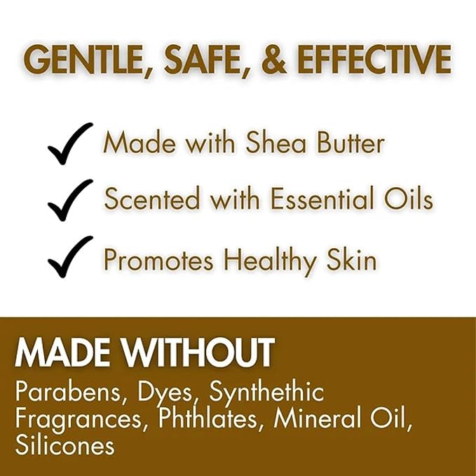 Aloe Vera & Shea Butter Natural Body Lotion for Deep Hydration & Skin Soothing, 8 oz