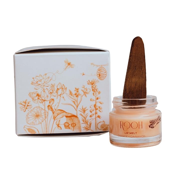 Orange Cinnamon Lip Melt | Moisturizing Vegan Lip Care | Organic, Non-Toxic, Clean Beauty