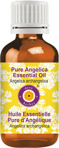 Deve Herbes Pure Angelica Essential Oil (Angelica archangelica) Natural Therapeutic Grade Steam Distilled 15ml (0.50 oz)