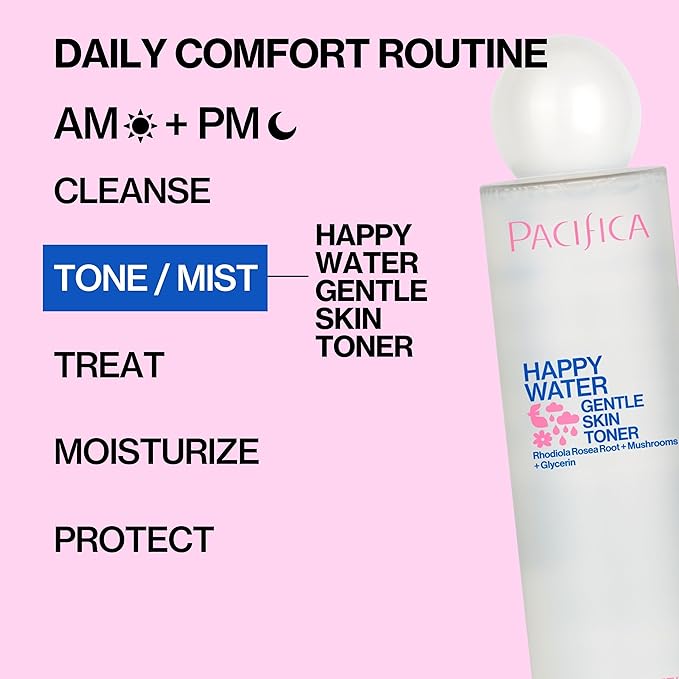 Pacifica, Toner Water, 5 Fl Oz