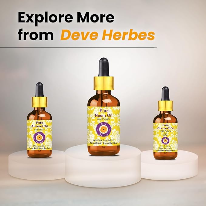 dève herbes Chaulmoogra Oil (Hydnocarpus wightiana) | Cold Pressed | Pure | Natural | Undiluted | for Diluting Essential Oils | for Skin & Massage | Non-Sticky | Lightweight | Unisex | 50ml (1.69 oz)