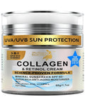 Anti-Aging Face Moisturizer for Face, Face Moisturizer with SPF, Collagen, Retinol, Hyaluronic Acid Cream, Age-Defying, Lift & Firm Cream, Sunscreen for Face, Lotion, Great for Dry, Aging Skin 1.7oz
