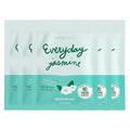 FACETORY K Beauty Face Mask Skin Care - Everyday JASMINE Moisturizing Sheet Mask | Plant-Based with Jasmine Infusion (5 Pack)