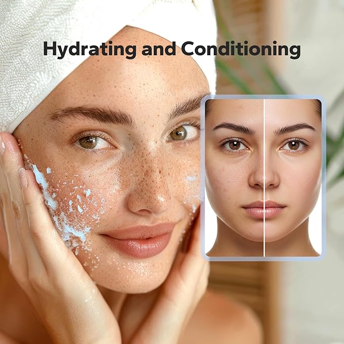 SilkySecret Face Exfoliator (4.23 Oz), Face Scrub, Microdermabrasion Facial Scrub Exfoliator with Natural Pumice, Peptides & Botanical Extracts, Facial Exfoliator for Smooth and Refreshed Skin