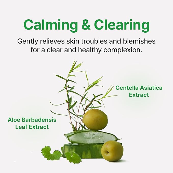 Face Republic Effortless Calming Routine - AHA/BHA Toner & Calming Care AHA/BHA Moisturizer | for Oily Skin, Korean Skin Care