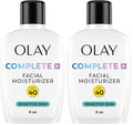 Olay Complete+ Face Moisturizer with Sunscreen SPF 40,For Sensitive Skin,Broad Spectrum Sun Protection,Fragrence-Free-No White Cast on All Tones,Nourishes Moisture Barrier-Ceramides,6 Oz,(Pack of 2)