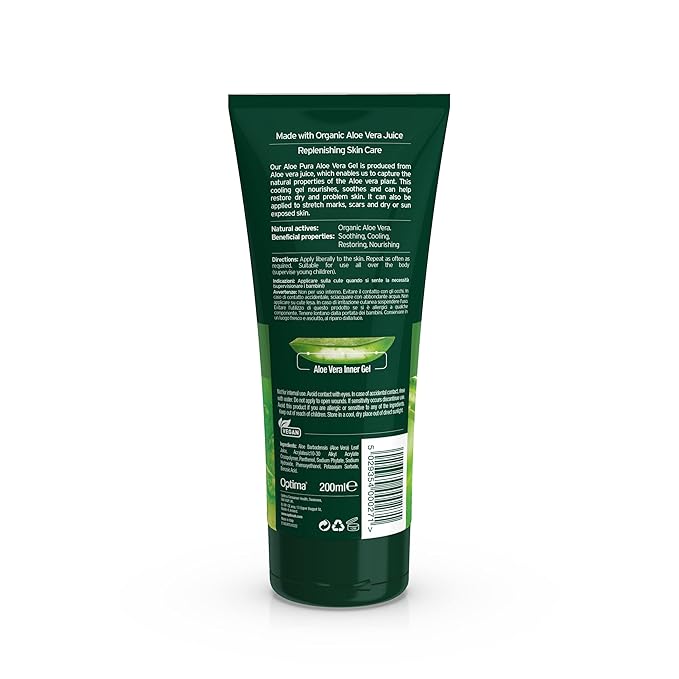 Aloe Pura Organic Aloe Vera Skin Gel 6.8 fl oz