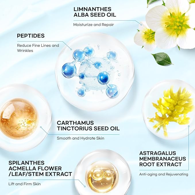 CITYGOO Peptide Under Eye Cream: Moisturizing Eye Stick Reduce Wrinkles Fine Lines for Women & Men (Peptide Crystal Blue Edition 3g)