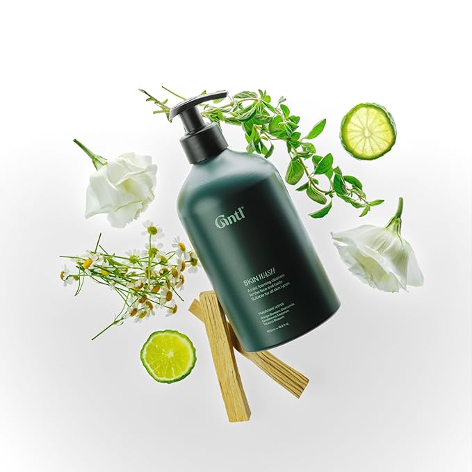 Gntl - Skin Wash | Aloe, Glycerine, Baby-Safe Surfactants | Cleanse Without Drying | Remove Dirt, SPF, Makeup | Facial-Grade Ingredients For All Skin Types, Men + Women (500 ml | 16.9 fl oz)