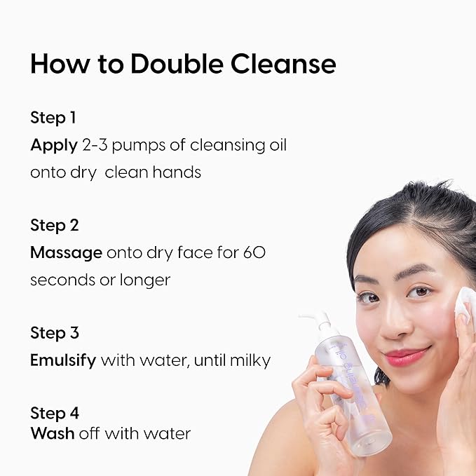 Kara Beauty Radiant Cleansing Oil - Korean Face Wash & Makeup Remover for Women, Gentle Cleanser for Face, Eye Makeup Remover, Facial Cleanser, Skin Care Essential, Cleansing Oil Made in Korea