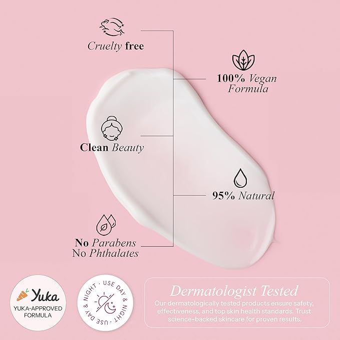 Collagen & Retinol Face Cream – Dermatologist Tested, Anti Aging, Korean Skin Care – Firming, Anti Wrinkle, Hydrating Moisturizer, Pore Care – Vegan, Clean Beauty – 1.69 Fl Oz